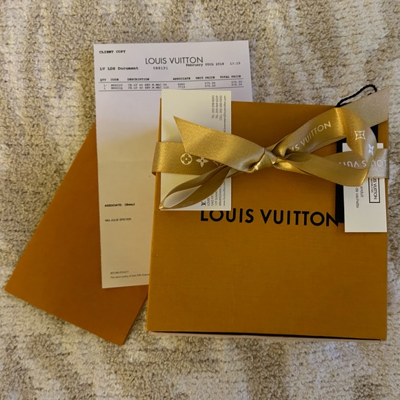 AUTHENTIC Louis Vuitton Initials Reversible Monogram Macassar Belt - Picture 10 of 14